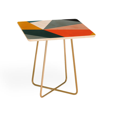 The Old Art Studio Modern Geometric 33 Side Table