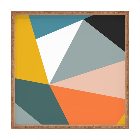 The Old Art Studio Modern Geometric 33 Square Tray