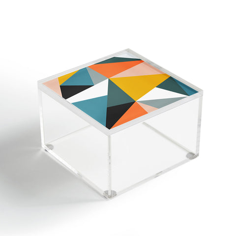 The Old Art Studio Modern Geometric 36 Acrylic Box