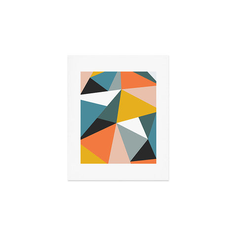 The Old Art Studio Modern Geometric 36 Art Print