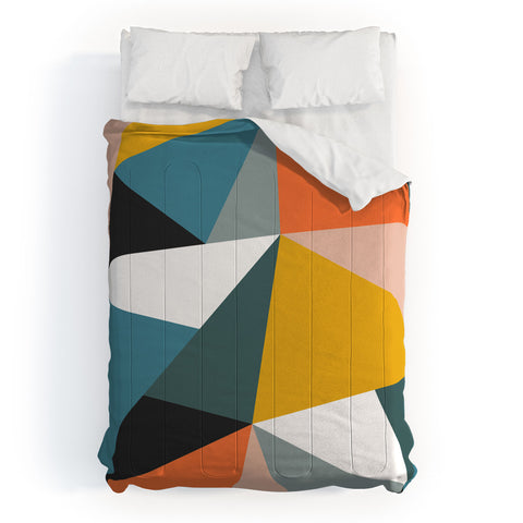 The Old Art Studio Modern Geometric 36 Comforter