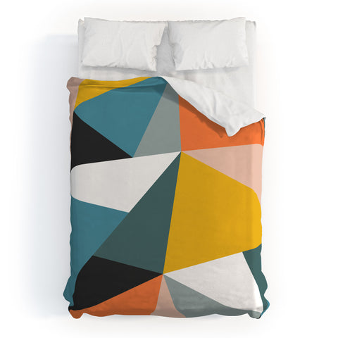 The Old Art Studio Modern Geometric 36 Duvet Cover
