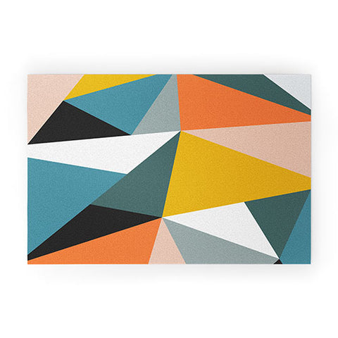 The Old Art Studio Modern Geometric 36 Welcome Mat