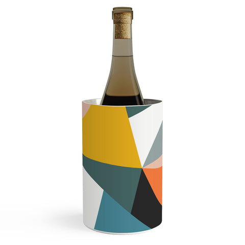 The Old Art Studio Modern Geometric 36 Wine Chiller
