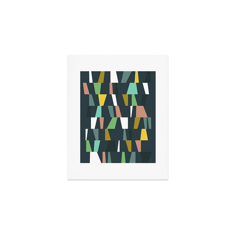 The Old Art Studio Modern Geometric 37 Art Print