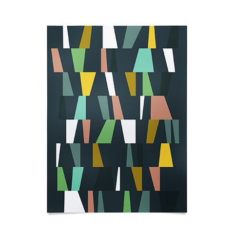 The Old Art Studio Modern Geometric 37 Poster