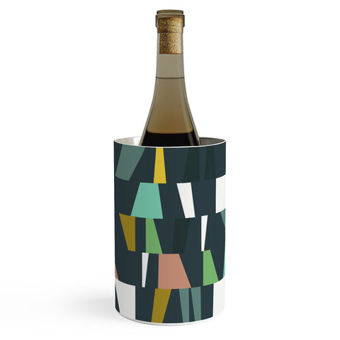 The Old Art Studio Modern Geometric 37 Wine Chiller