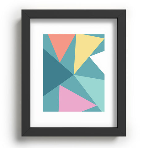 The Old Art Studio Modern Geometric 48 Recessed Framing Rectangle