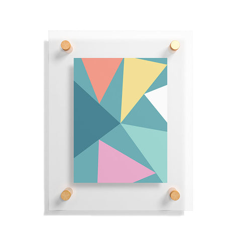 The Old Art Studio Modern Geometric 48 Floating Acrylic Print