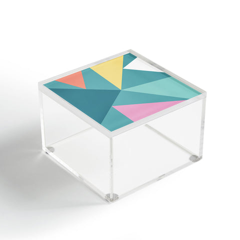 The Old Art Studio Modern Geometric 48 Acrylic Box