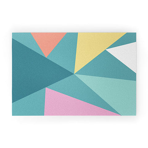The Old Art Studio Modern Geometric 48 Welcome Mat