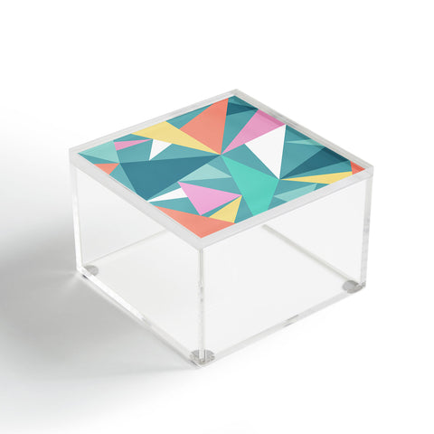 The Old Art Studio Modern Geometric 49 Acrylic Box