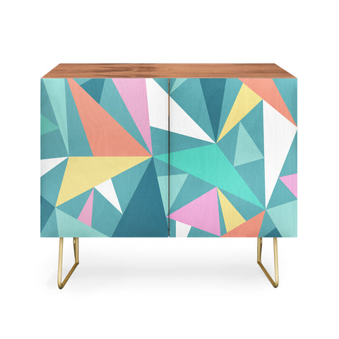The Old Art Studio Modern Geometric 49 Credenza
