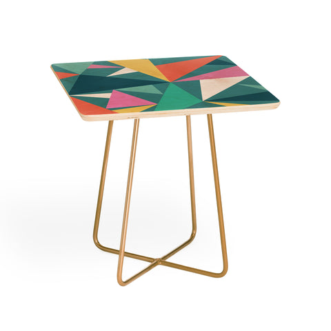 The Old Art Studio Modern Geometric 49 Side Table