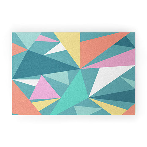 The Old Art Studio Modern Geometric 49 Welcome Mat