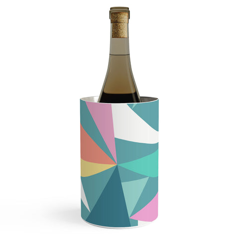 The Old Art Studio Modern Geometric 49 Wine Chiller