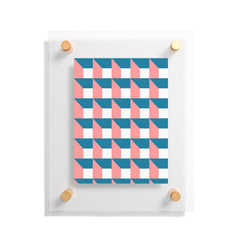 The Old Art Studio Modern Geometric 50 Floating Acrylic Print