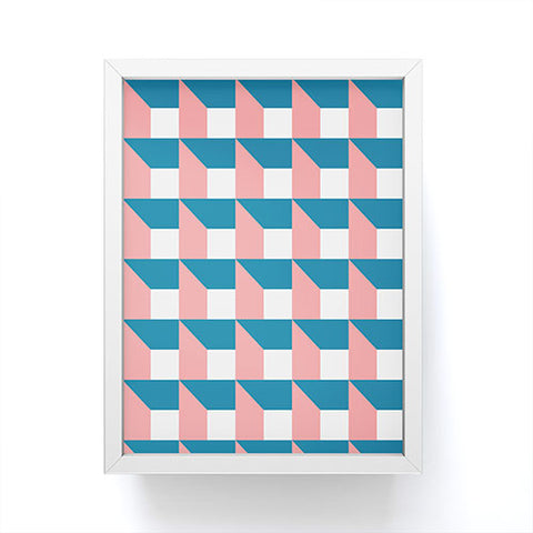 The Old Art Studio Modern Geometric 50 Framed Mini Art Print