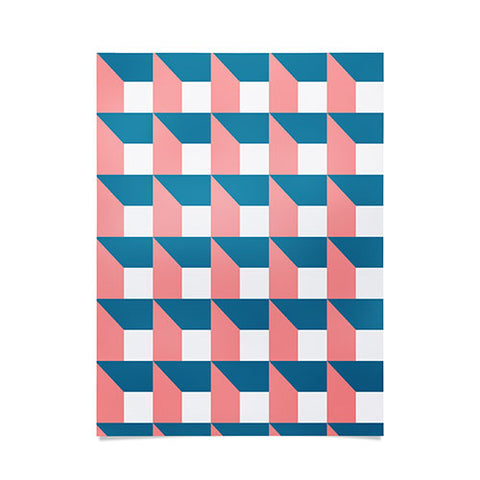 The Old Art Studio Modern Geometric 50 Poster