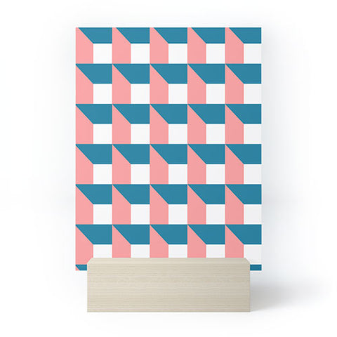The Old Art Studio Modern Geometric 50 Mini Art Print
