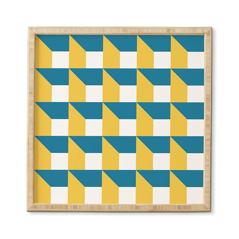 The Old Art Studio Modern Geometric 51 Framed Wall Art