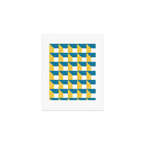 The Old Art Studio Modern Geometric 51 Art Print