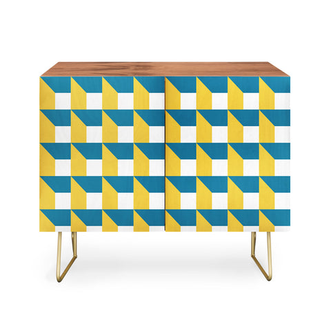 The Old Art Studio Modern Geometric 51 Credenza