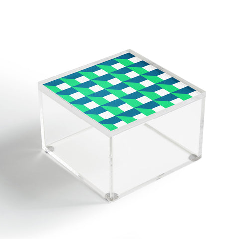 The Old Art Studio Modern Geometric 52 Acrylic Box