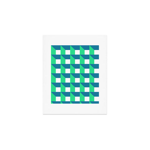 The Old Art Studio Modern Geometric 52 Art Print