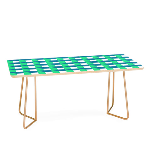 The Old Art Studio Modern Geometric 52 Coffee Table