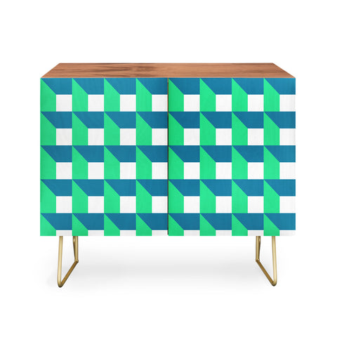The Old Art Studio Modern Geometric 52 Credenza