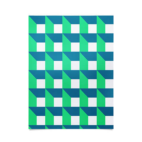 The Old Art Studio Modern Geometric 52 Poster