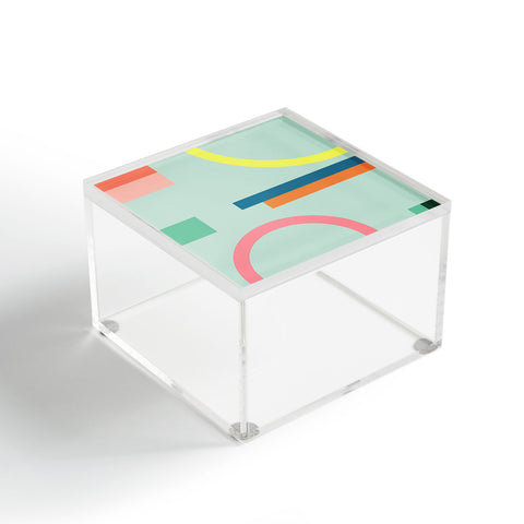 The Old Art Studio Modern Geometric 71 Acrylic Box