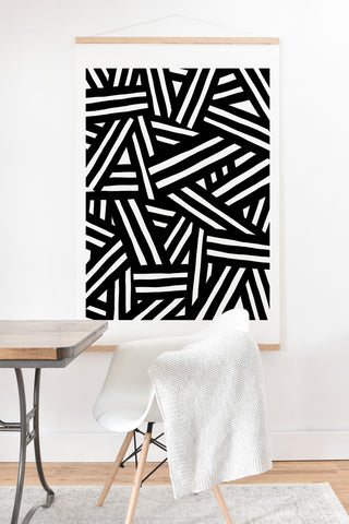 The Old Art Studio Monochrome 01 Art Print And Hanger