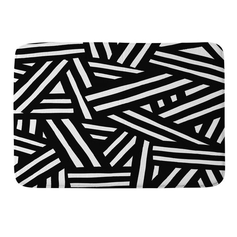 The Old Art Studio Monochrome 01 Memory Foam Bath Mat