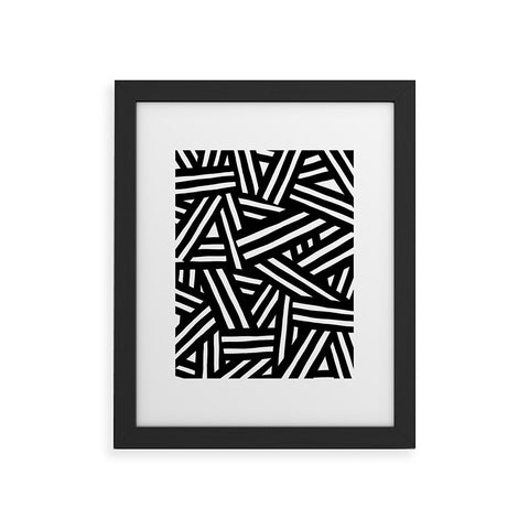 The Old Art Studio Monochrome 01 Framed Art Print