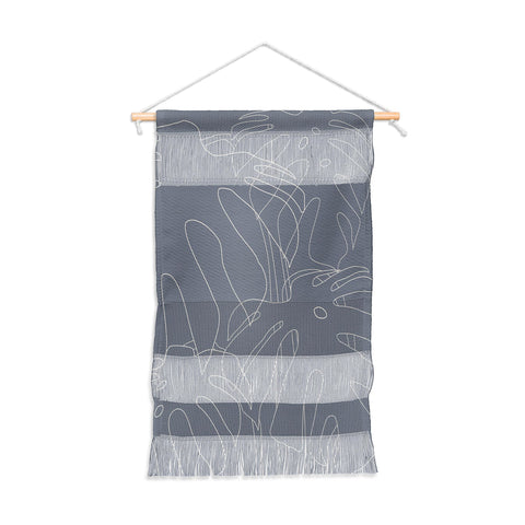 The Old Art Studio Monstera No2 Gray Wall Hanging Portrait