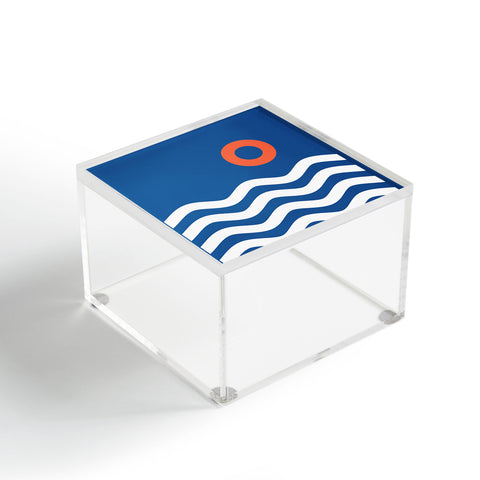 The Old Art Studio Nautical 03 Seascape Acrylic Box