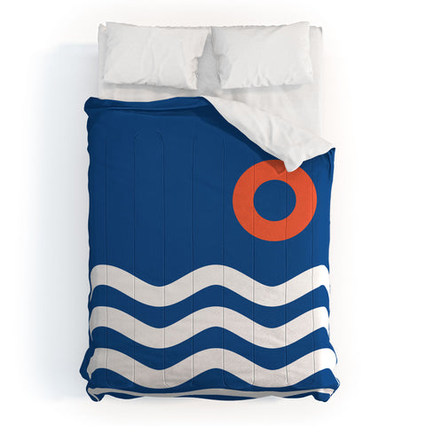 The Old Art Studio Nautical 03 Seascape Comforter