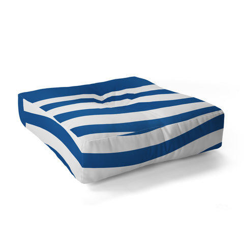 The Old Art Studio Nautical 03 Seascape Floor Pillow Square