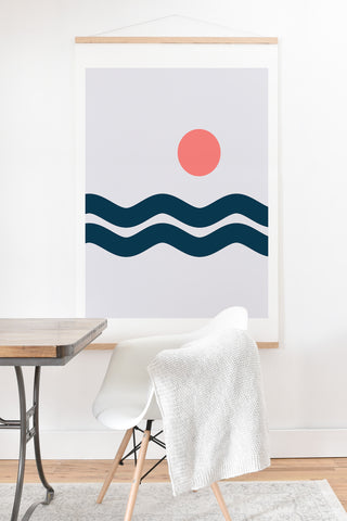 The Old Art Studio Nautical 06 Art Print And Hanger