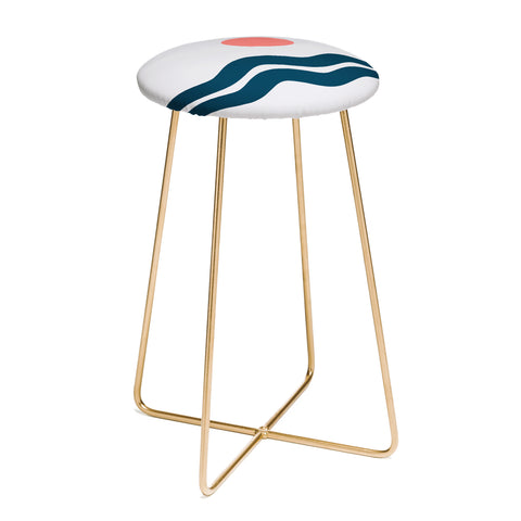 The Old Art Studio Nautical 06 Counter Stool