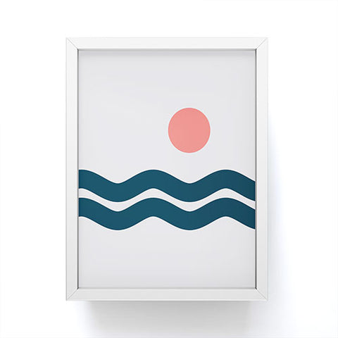 The Old Art Studio Nautical 06 Framed Mini Art Print