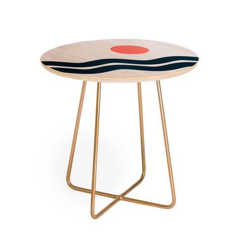 The Old Art Studio Nautical 06 Round Side Table