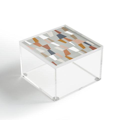 The Old Art Studio Neutral Geometric 01 Acrylic Box