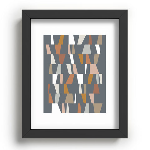 The Old Art Studio Neutral Geometric 02 Recessed Framing Rectangle
