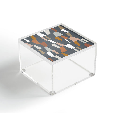 The Old Art Studio Neutral Geometric 02 Acrylic Box