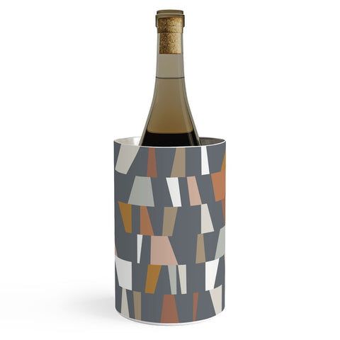 The Old Art Studio Neutral Geometric 02 Wine Chiller