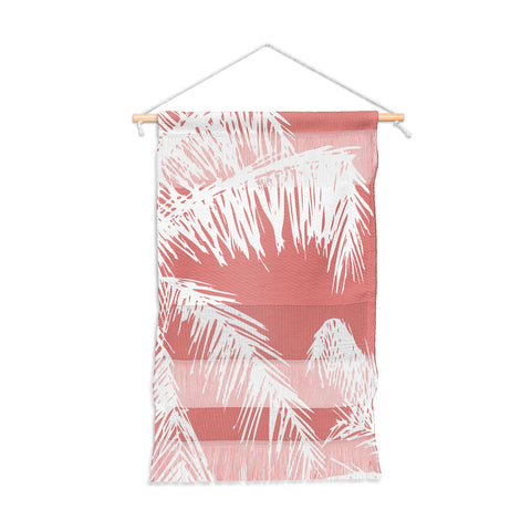 The Old Art Studio Pink Palm Wall Hanging Portrait