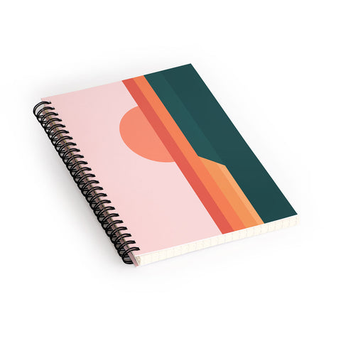 The Old Art Studio Sunseeker 08 Landscape Spiral Notebook